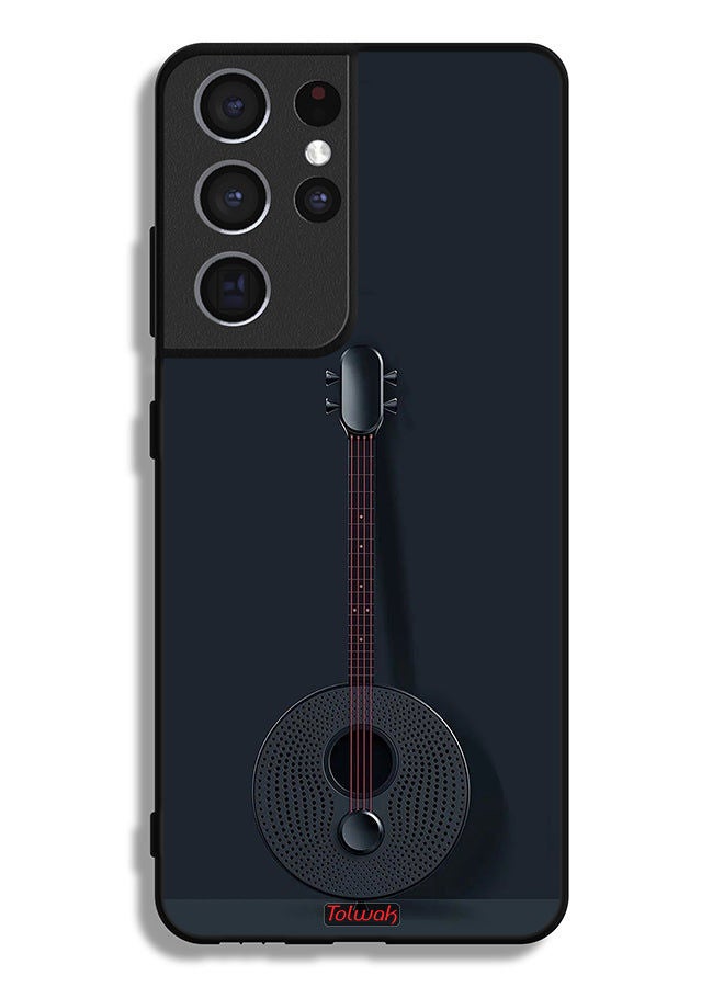 Tolwak Samsung Galaxy S21 Ultra 5G Protective Case Cover Guitar - Image 3