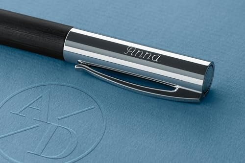 Faber-Castell Ambition Fountain Pen, Black Resin - Extra Fine - Image 3