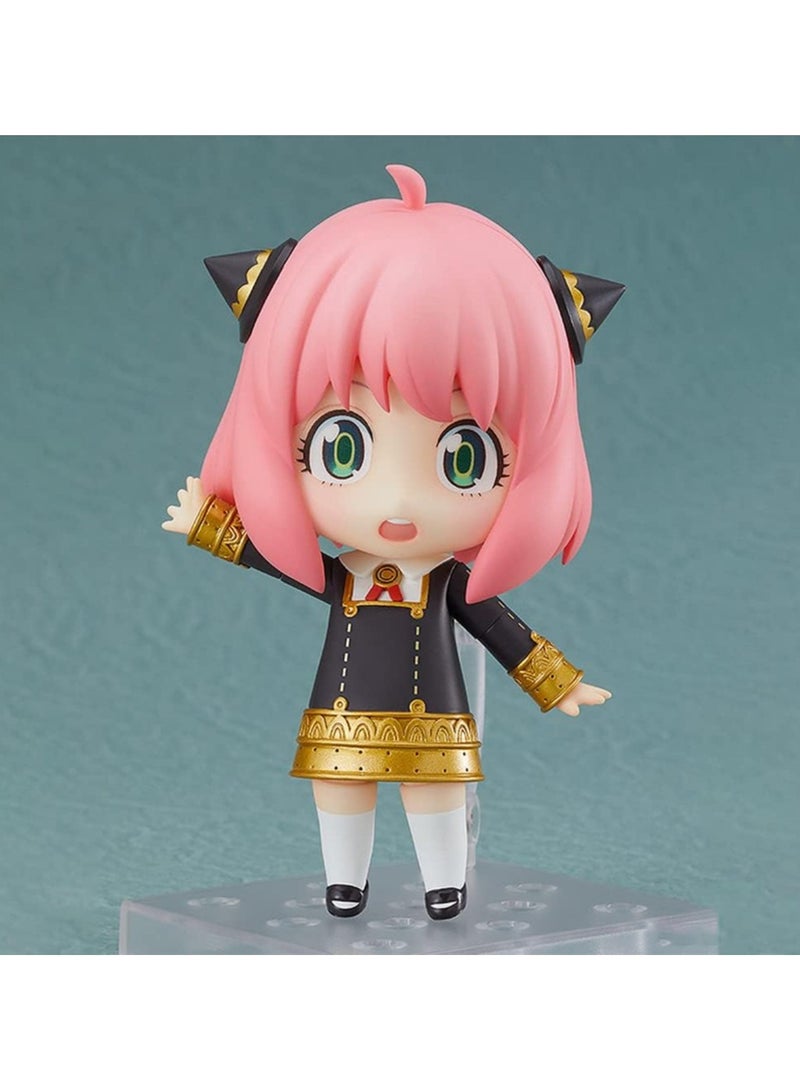 general Anya Forger Figure Chimera Mini Q Version Figure Interchangeable Face Movable Character Decoration 10cm - Image 3