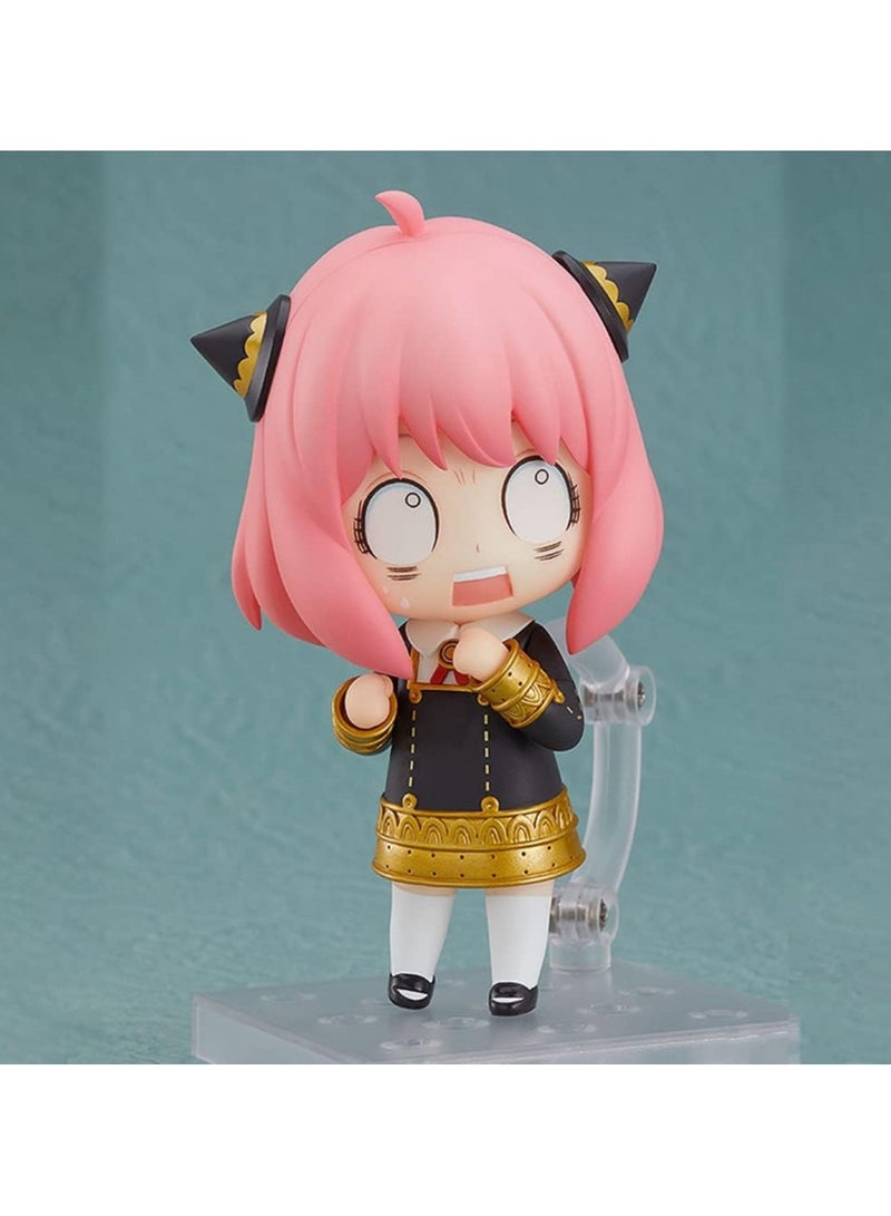 general Anya Forger Figure Chimera Mini Q Version Figure Interchangeable Face Movable Character Decoration 10cm - Image 4