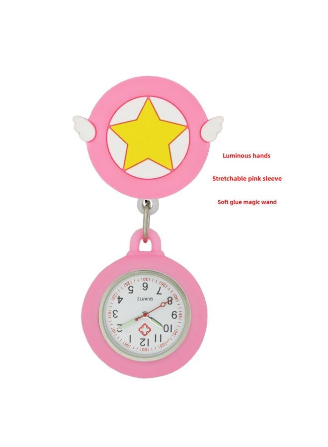 Stretchable Nurse Watch Soft Rubber Figure Animal Pattern Doctor Nurse Chest Watch Hanging Watch Pocket Watch 25 From Postage 