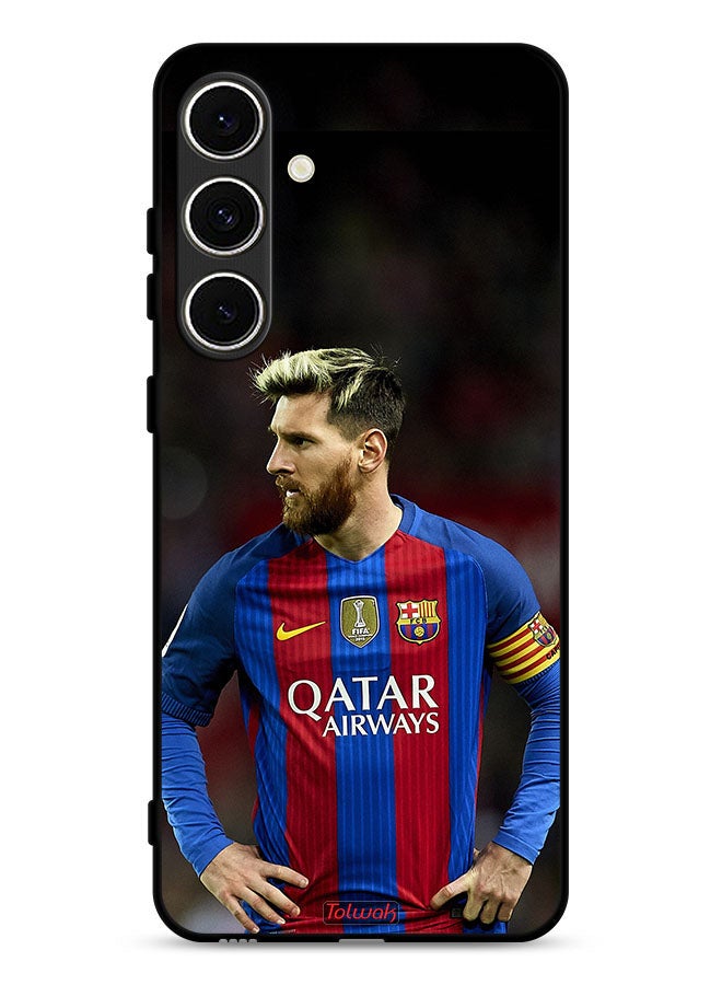 Tolwak Samsung Galaxy A36 5G Protective Case Cover Messi Barcelona - Image 1