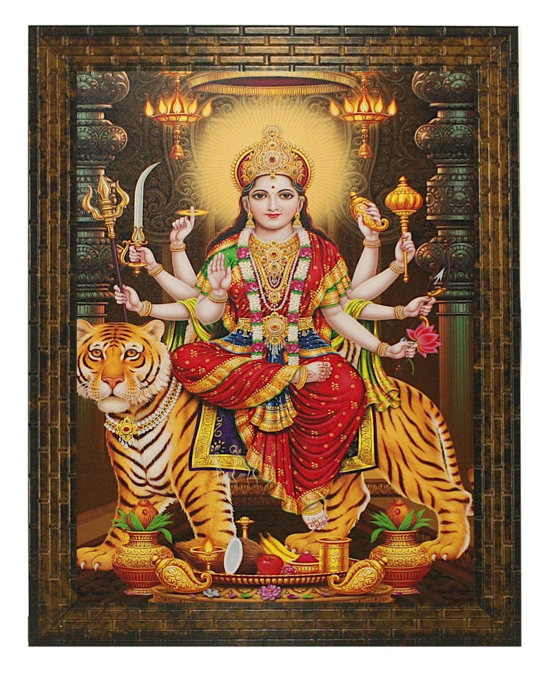 Indianara Religious Painting -Synthetic Wood (Styel 2) - Image 4