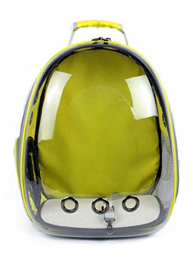 Generic Cat Carrier Bags Breathable Pet Carriers Small Dog Cat Backpack Travel Space Capsule Cage Pet Transport Bag 42x31x25cm - Image 1