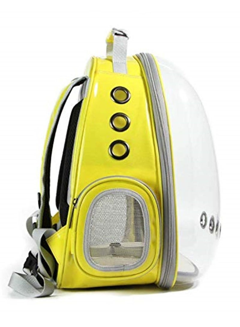 Generic Cat Carrier Bags Breathable Pet Carriers Small Dog Cat Backpack Travel Space Capsule Cage Pet Transport Bag 42x31x25cm - Image 3