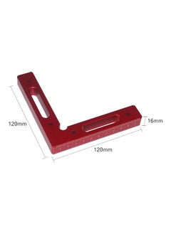 NIBEMINENT 2-Piece Right Angle Positioning Ruler Red  - Image 2
