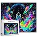 Aihonmin Outer Space Jigsaw Puzzles for AdultsGalaxy Nebula Painting 1000 Piece Jigsaw Puzzle Astronaut Decoration Puzzles Game Family Activity Perfect for Game Night 27 x 20 Inches - Image 2