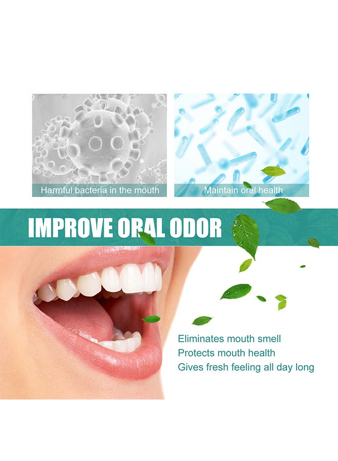 EELHOE Fresh Breath Oral Care Essence, Natural Breath Freshening Drops For Bad Breath And Dry Mouth, Fresh Breath Essence With Mint Oil, Bad Mouth Smell Removing Drops, Travel Size Concentrated 30ML - Image 5