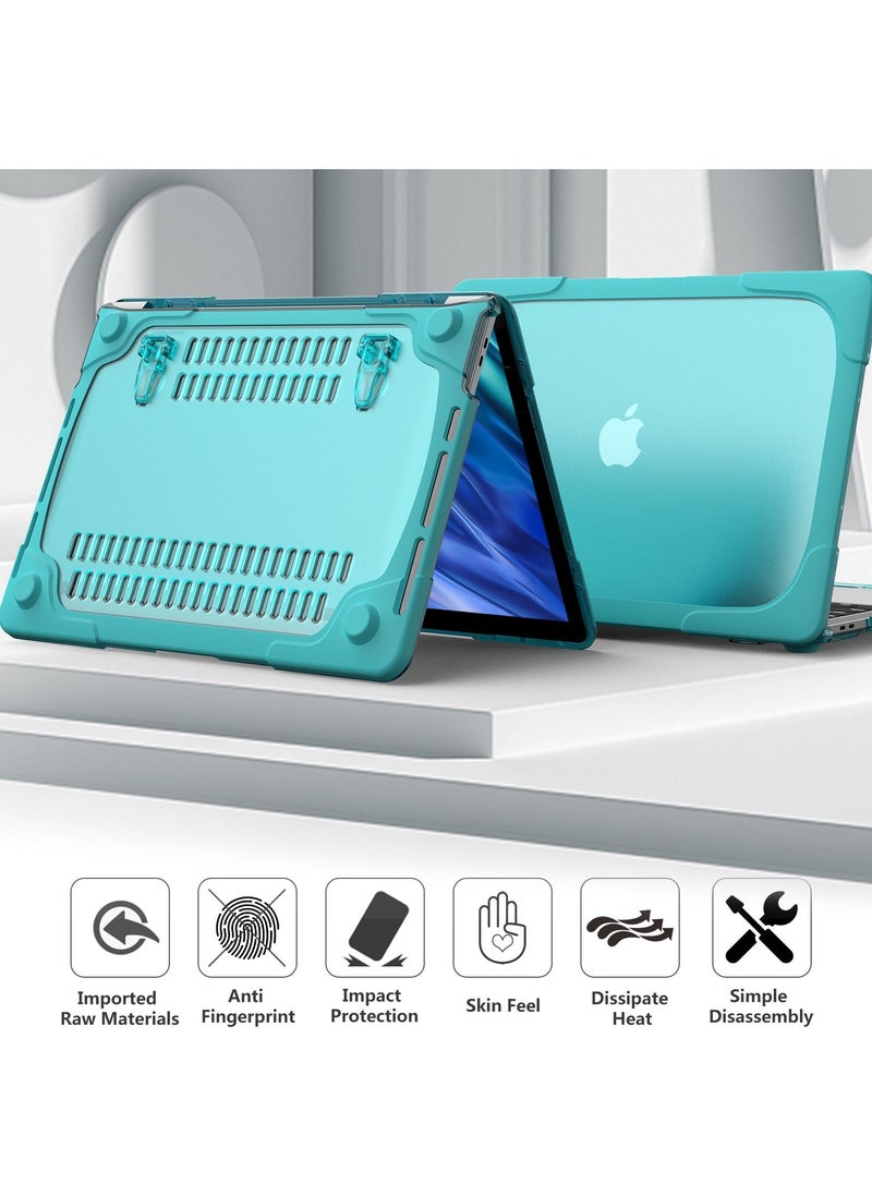 GULFLINK Hard Shell Case Cover with Kickstand Shockproof Function for MacBook Air A1932/A2179/A2337 13 inch  - Image 3