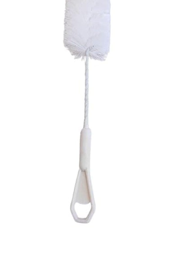 Sorzy Long Bottle Cleaning Brush 16 Inch – 2.15” Wide Nylon Bristles for Water Bottles, Flasks, Vases & Jars, Pack of 2 - Image 4