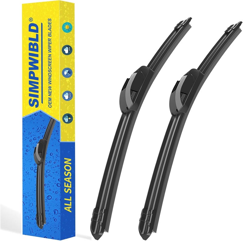 SIMPWIBLD Windshield Wiper Blades Set - Image 1