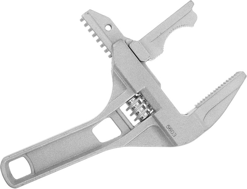 Kisangel Adjustable Multi-purpose Sink Wrench and Bathroom Faucet Spanner Tool for Plumbing Pipe Repair and Drain Maintenance with Short Handle - Image 1