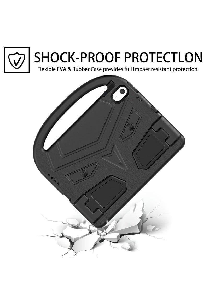 GULFLINK Lightweight Kids Friendly Shockproof Handle Stand Cover Case for ipad 10th 10.9 inch 2022（A2757/A2777）Black - Image 4