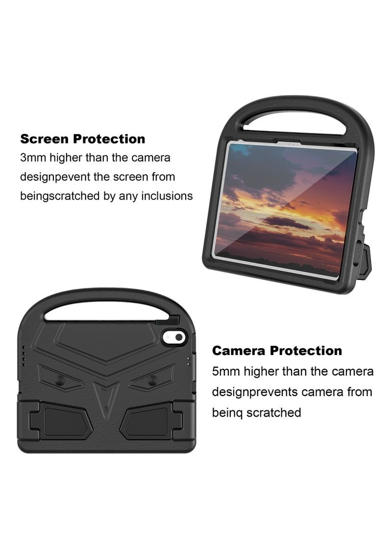GULFLINK Lightweight Kids Friendly Shockproof Handle Stand Cover Case for ipad 10th 10.9 inch 2022（A2757/A2777）Black - Image 2
