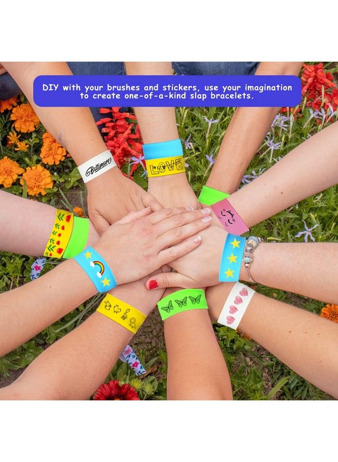 CCINEE 20Pcs Silicone Ruler Slap Bracelets Assorted Ruler Snap Bracelets Colorful Silicone Wristband With Scale For Kids Craft Classroom Prizes Gift Exchange Party Favors - Image 4