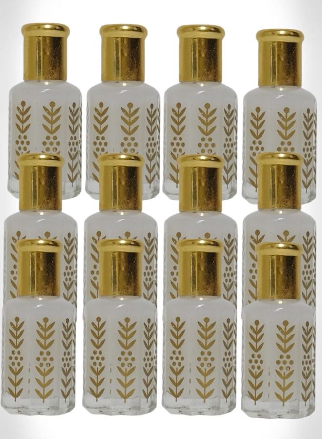 12 قطع مسك ابيض 12 مل