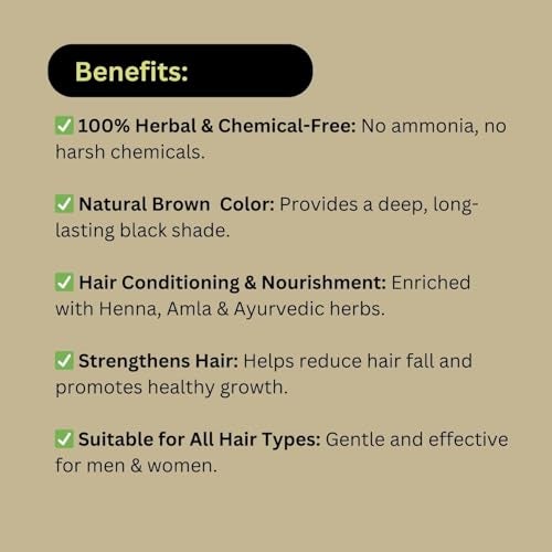 Khadi Pure Herbal Brown Mehndi, 80 g (Pack of 10) - Image 3