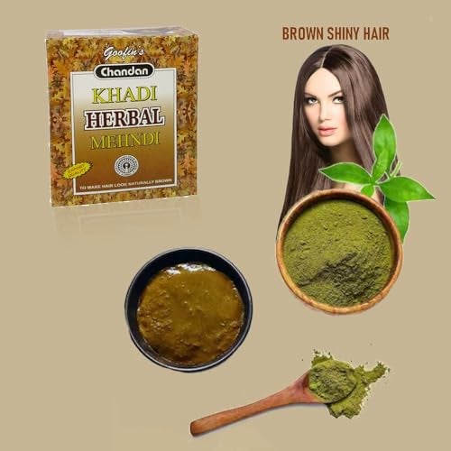 Khadi Pure Herbal Brown Mehndi, 80 g (Pack of 10) - Image 2