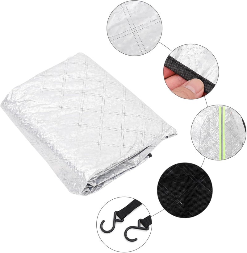 ABOOFAN Car Windshield Front Frost Protector for for Cars Suvs Cabs Half Cover Against - Image 4