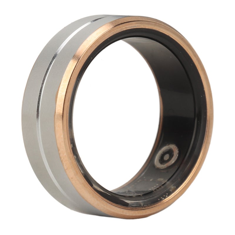 Smart Health Ring with APP Sleep Monitoring Step Counting Camera Control IP68 Waterproof Smart Ring Fitness Tracker for Men Women Silver Gold Type 10 - Image 4