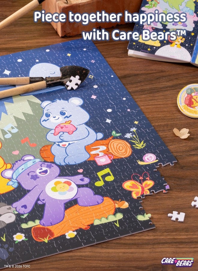 PieceRelax Care Bears™ by PieceRelax PieceClicks Plastic Jigsaw Puzzle for Adults 1000 Pieces - Love on The Rainbow Road - 25.2 X 18.9 Inches, Most Satisfying Table Games, No Glue Needed [U1155] - Image 5