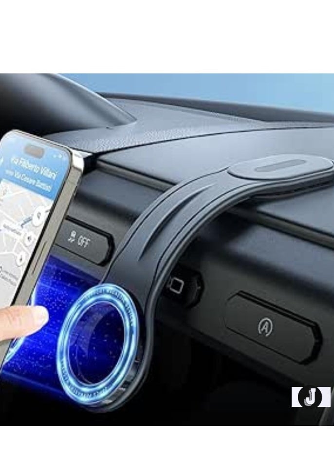 JAJEEK Flat Car Phone Holder – Stylish & Sleek Design with Non-Slip Grip for Secure Hands-Free Smartphone Use - Image 3