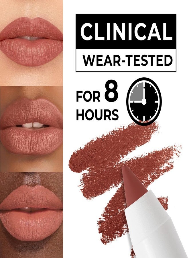 Lamel- Long lasting- Gel Lip Liner-№408- Rose Plum| Sharpenable Pencil | Adds Colour & Texture to the Lips | Waterproof Smudge | Proof Precision & Enriched with Nourishing Ingredients | 1.8gm - Image 2