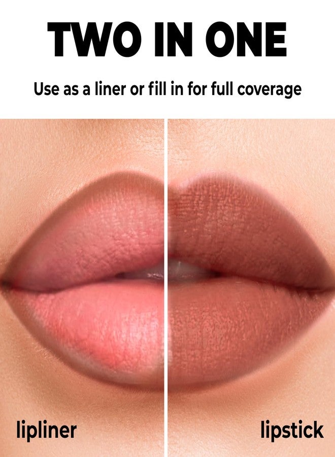Lamel- Long lasting- Gel Lip Liner-№408- Rose Plum| Sharpenable Pencil | Adds Colour & Texture to the Lips | Waterproof Smudge | Proof Precision & Enriched with Nourishing Ingredients | 1.8gm - Image 5