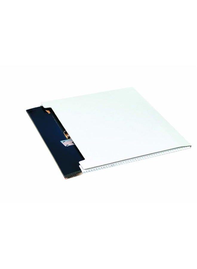 Boxes Fast BFM201614 Jumbo White Fold-Over Cardboard Mailers, 20 x 16 x 1/4 Inches, Easy Fold Mailers, Corrugated Die-Cut Shipping Boxes, Multi-Depth, Large White Mailing Boxes (Pack of 20) - Image 3