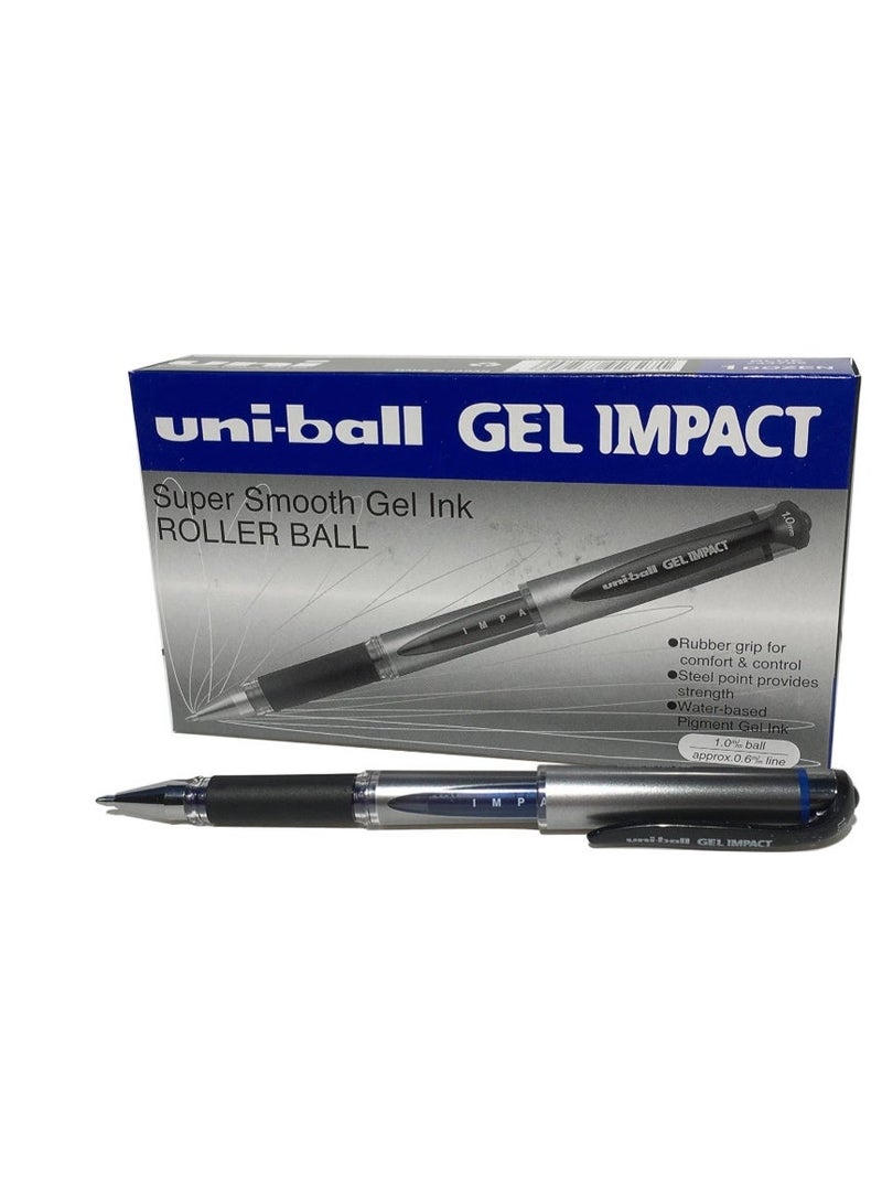 يوني بول Uni-ball Signo Broad Rollerball Pen - Blue - Image 1