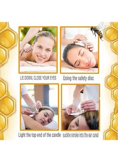 HDWISS Beeswax Ear Candles Wax Removal Natural Ear Wax Candles for Ear Candling Wax Removal Ear Candling Candles for Ear Cleaning Ear Wax Candle Ear Wax Removal Kit Earwax Cleaning Kit for Adults  - Image 5