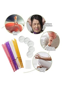 HDWISS Beeswax Ear Candles Wax Removal Natural Ear Wax Candles for Ear Candling Wax Removal Ear Candling Candles for Ear Cleaning Ear Wax Candle Ear Wax Removal Kit Earwax Cleaning Kit for Adults  - Image 3