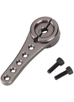 Dilwe Steering Servo Horn Arm Aluminum Alloy Long Steering Servo Horn Arm 25T Compatible With 1/10 1/8 1/5 Rc Car()  - Image 2