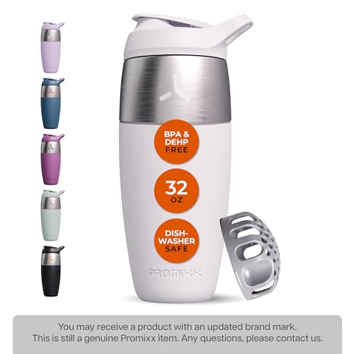 PROMIXX 32oz Stainless Steel Protein Shaker Bottle LeakProof Metal Shaker Cup with SnapFit Agitator for Smooth ClumpFree Shakes BPAFree Odor Resistant Easy to Clean - Image 3