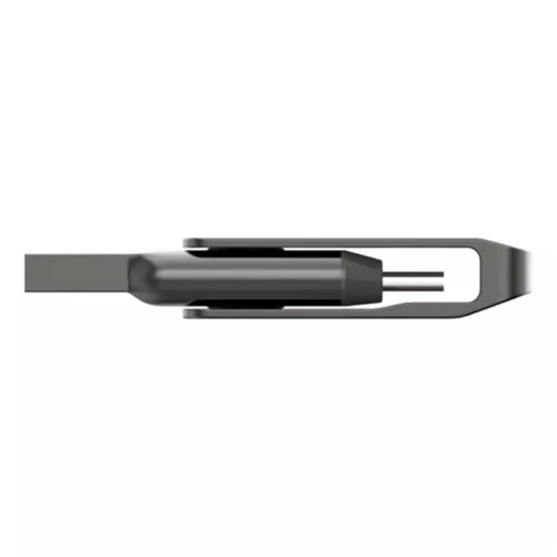 محرك أقراص فلاش USB 3.1 بسعة 32 جيجابايت بموصل مزدوج Type-C - سرعة قراءة تصل إلى 130 ميجابايت/ثانية - تصميم معدني متين لتخزين بيانات الهاتف والكمبيوتر - Image 2