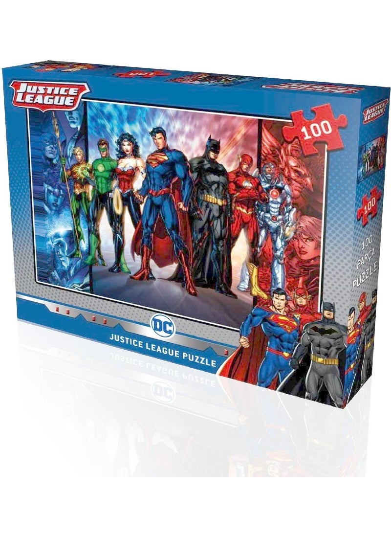 Justice League DC7554 100 Piece Puzzle 