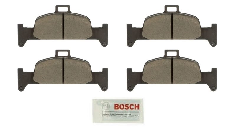 BOSCH BC1897 QuietCast Premium Ceramic Disc Brake Pad Set Compatible with Select Audi A4 A4 allroad A4 Quattro A5 Quattro A5 Sportback A6 Quattro Q5 FRONT - Image 2