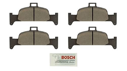 BOSCH BC1897 QuietCast Premium Ceramic Disc Brake Pad Set Compatible with Select Audi A4 A4 allroad A4 Quattro A5 Quattro A5 Sportback A6 Quattro Q5 FRONT - Image 1