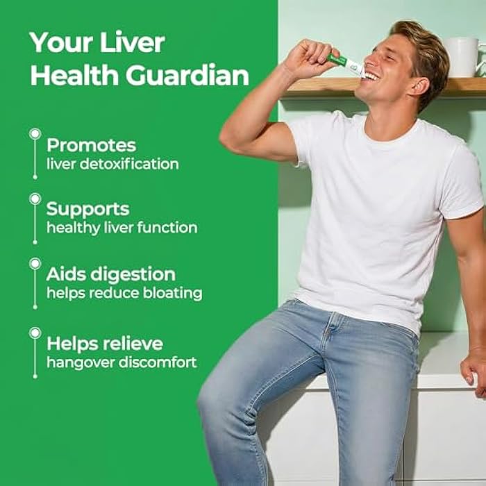 OxyEnergy Liver Cleanse Detox & Repair, Organic Milk Thistle Extract Liver Detox Supplement with Turmeric, Ginger, Dandelion, Support Liver Health & Digestion, Vegetarian, Gluten-Free, 30 Packs - Image 3