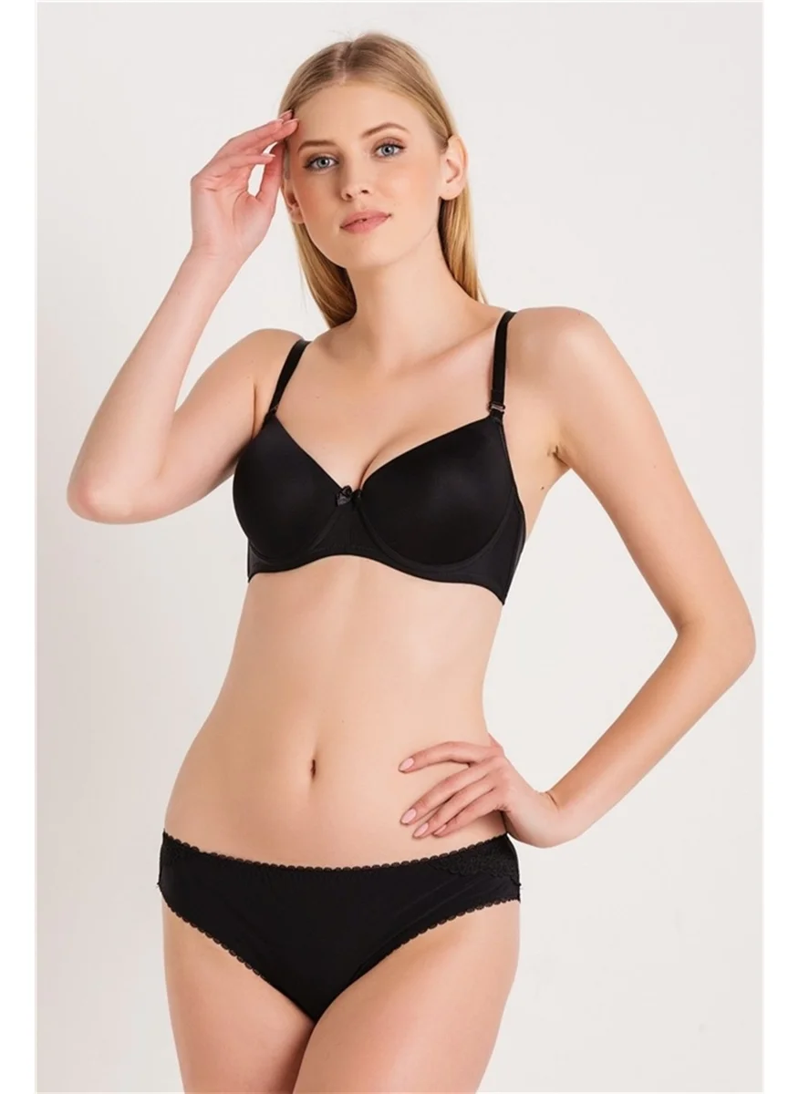 Magic Form 3045 - Thin Sponge Plain Fabric Bra