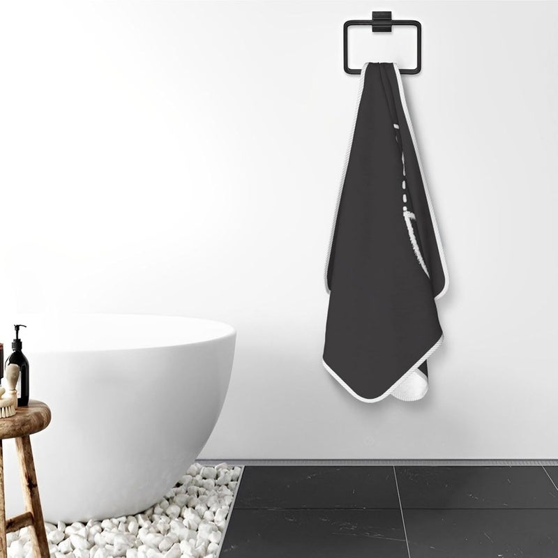 Airplane Route Print Bath Towels 27”x55” Soft Absorbent Coral Fleece Towels for Bathroom, Quick Dry Bath Towel for Bathroom, Gym, Spa, Pool & Hotel - Image 5