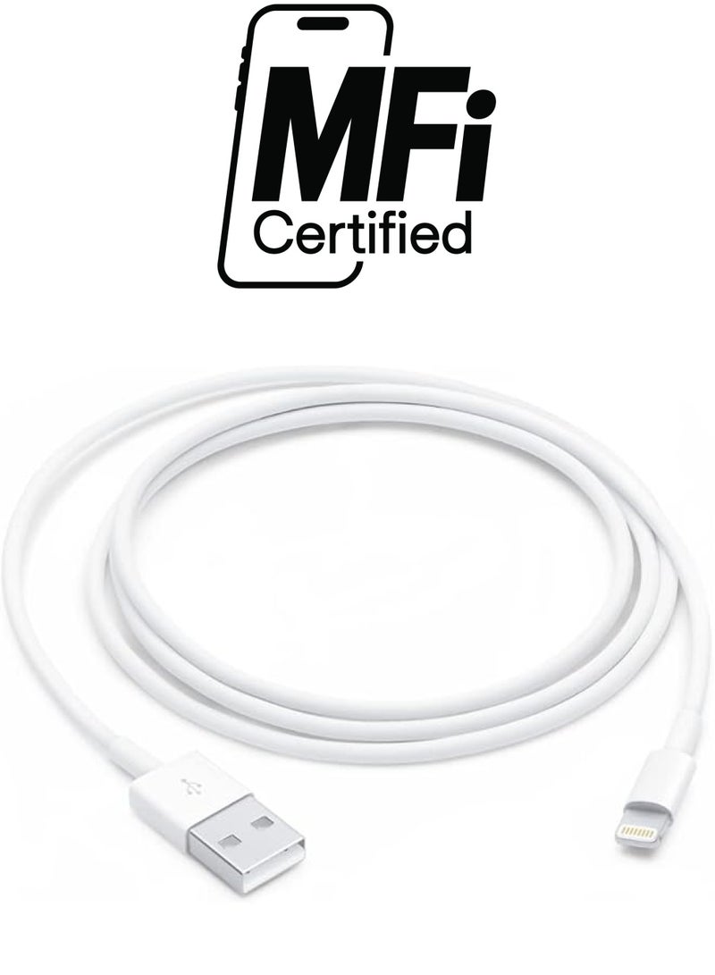 PROMASS Charger Cable, USB iPhone lightning Cable, Charging & Syncing iPhone Cord for iPhone 12 13 11 Pro Xs Max X 8Plus 7Plus 6SPlus iPad [Compatible with all iPhones] - Image 1