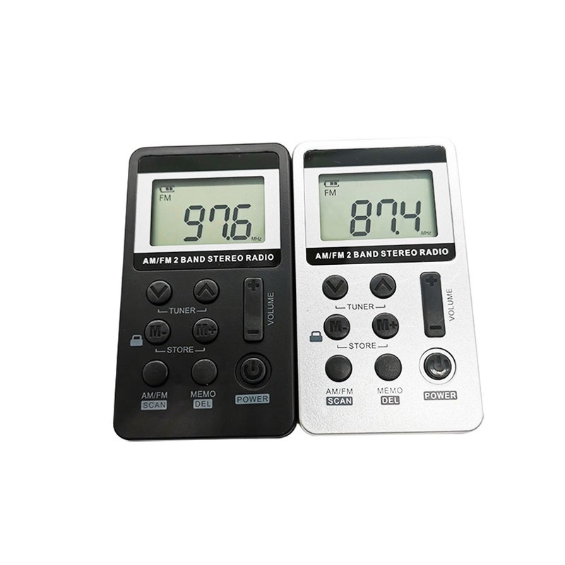 Portable Mini Fm/Am Two-Band Radio Lithium Battery Powered Fm Tuning Medium Wave 103 Radio - Image 3