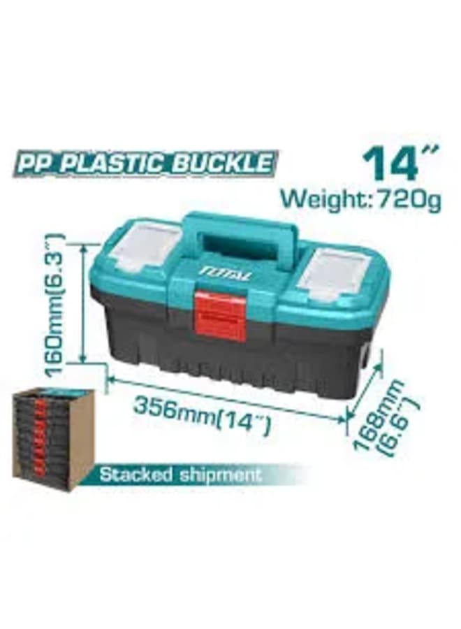TOTAL Plastic Tool Bag 14"  - Image 1