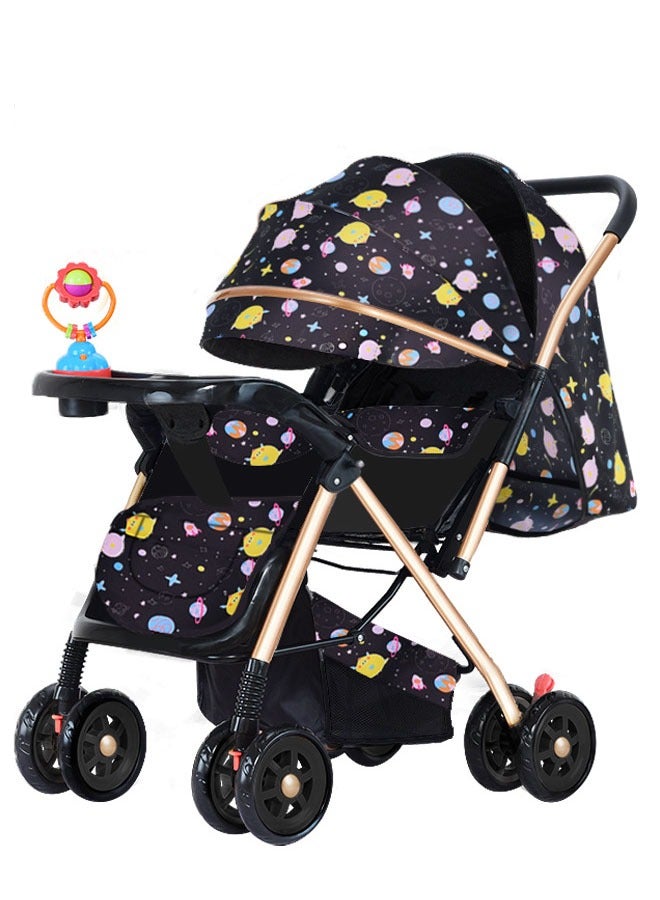 keke Adjustable Baby Single Stroller With Storage Basket, Easy To Fold, and Compact Design - Image 1
