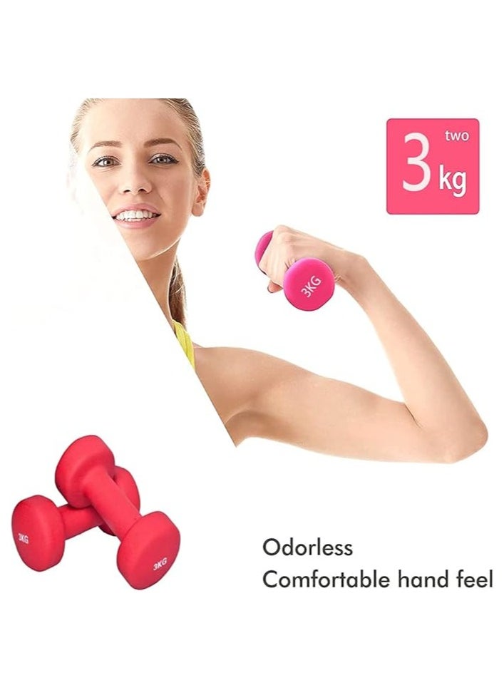 Cool Baby Style Dumbbell weightlifting exercises-pink/3KGx2  - Image 1