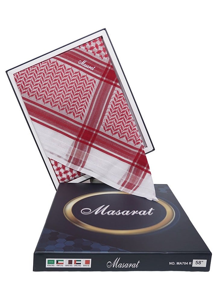 MASARAT Men's red Masarat Shemagh MA704R - Image 2