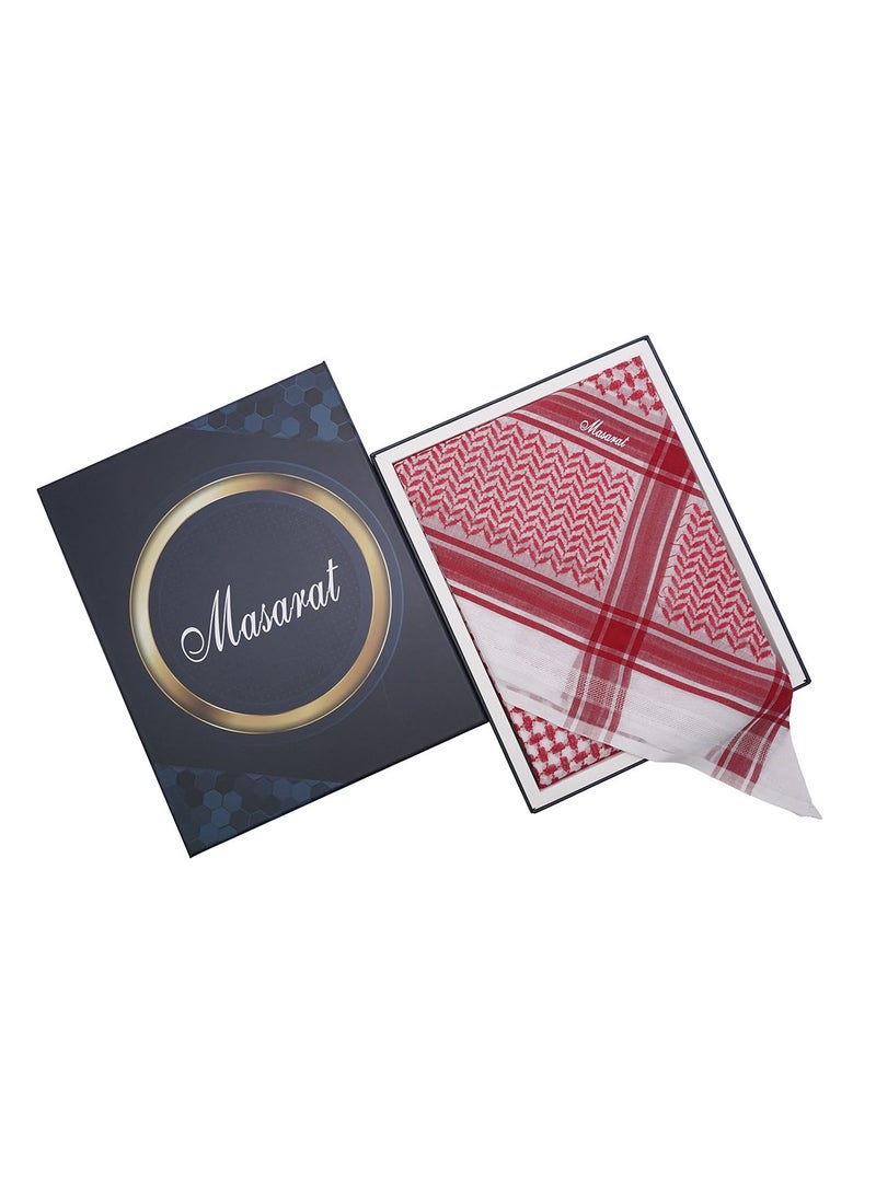 MASARAT Men's red Masarat Shemagh MA704R - Image 1