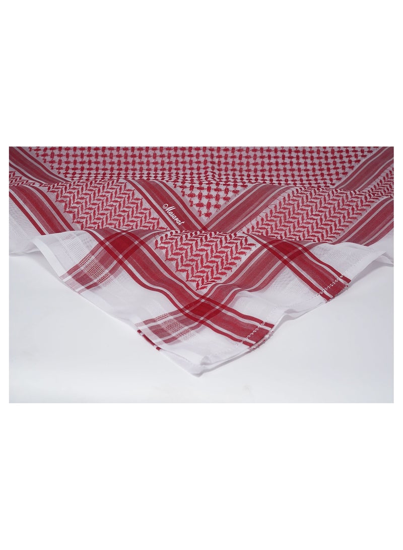 MASARAT Men's red Masarat Shemagh MA704R - Image 3