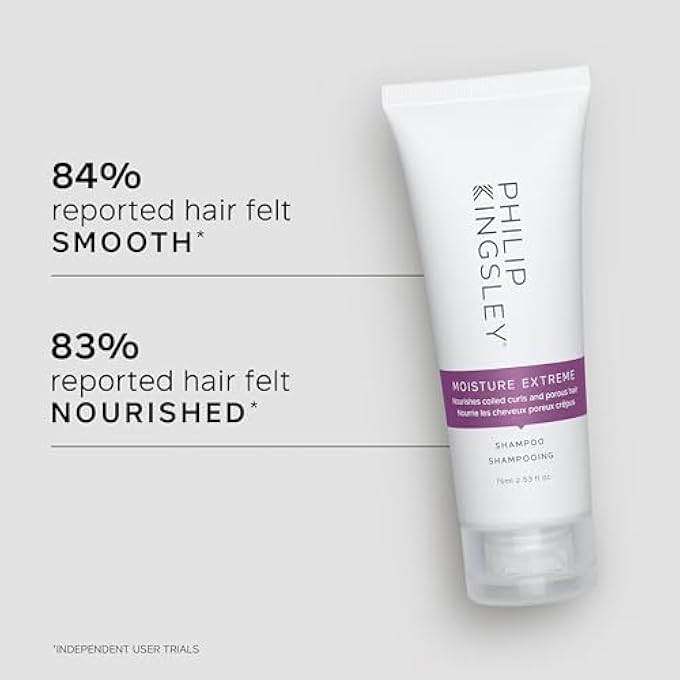 Philip Kingsley MOISTURE EXTREMELY ENRICHING SHAMPOO FOR CURLY, DRY, DAMAGED HAIR, MOISTURISES AND GIVES SHINE, 75 ML - Image 2